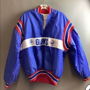 Vintage Delong New York Giants Pullover Jacket XL